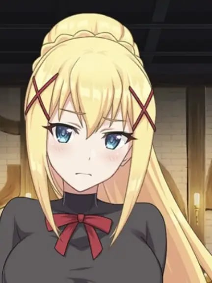 Chat with Darkness, the Anime character AI chatbot