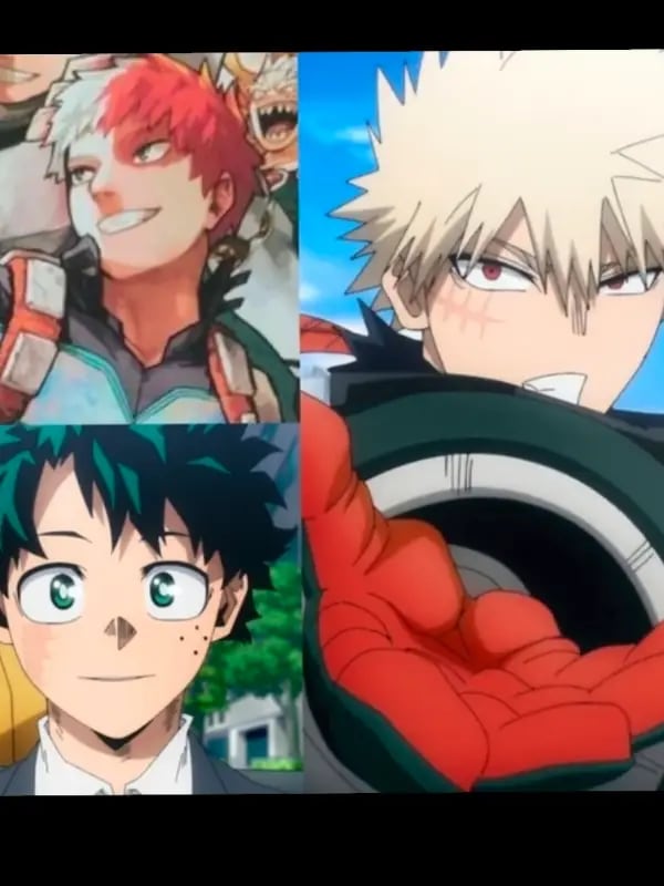 Chat with Deku , Todoroki and Bakugou, the  character AI chatbot