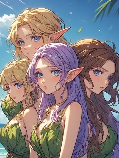 Chat with Elf Island, the RPG character AI chatbot
