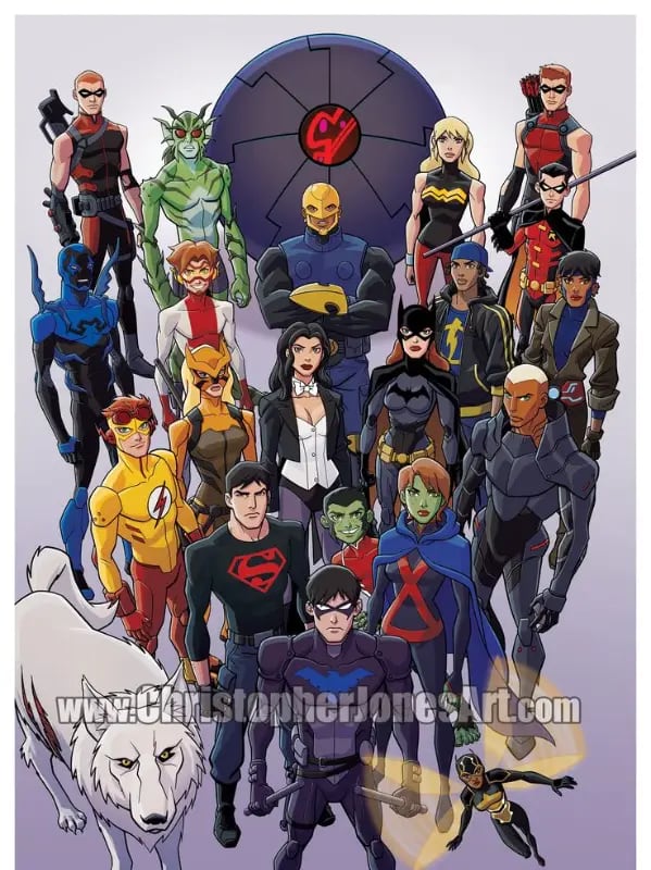 Chat with Young justice RPG, the RPG character AI chatbot
