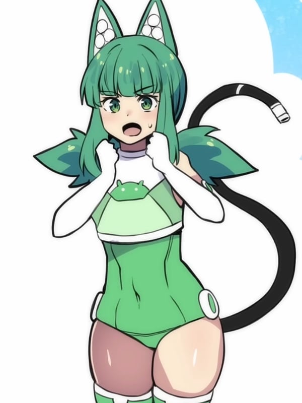 Chat with Android-Chan, the  character AI chatbot