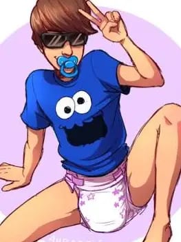 Chat with Diaperd brother, the BL & ABO character AI chatbot