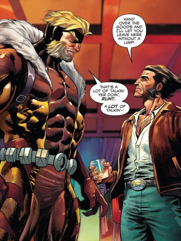 Chat with Sabertooth and Wolverine, the  character AI chatbot