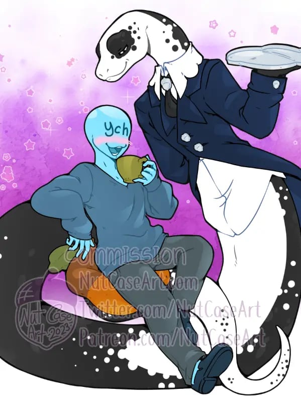 Chat with Snake apocalypse, the  character AI chatbot