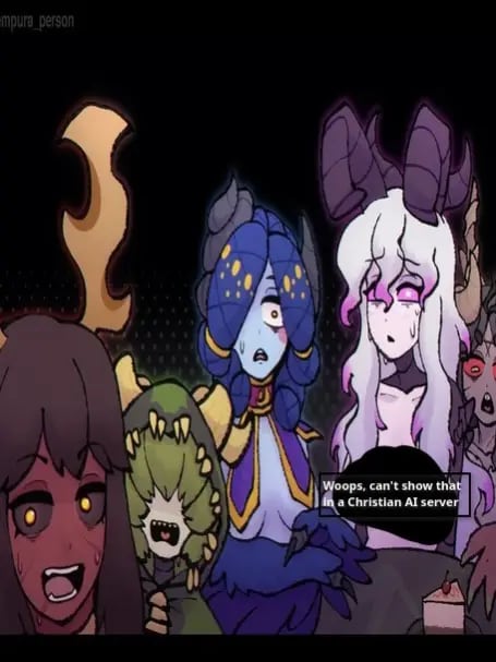 Chat with The Harem of Chaos, the  character AI chatbot