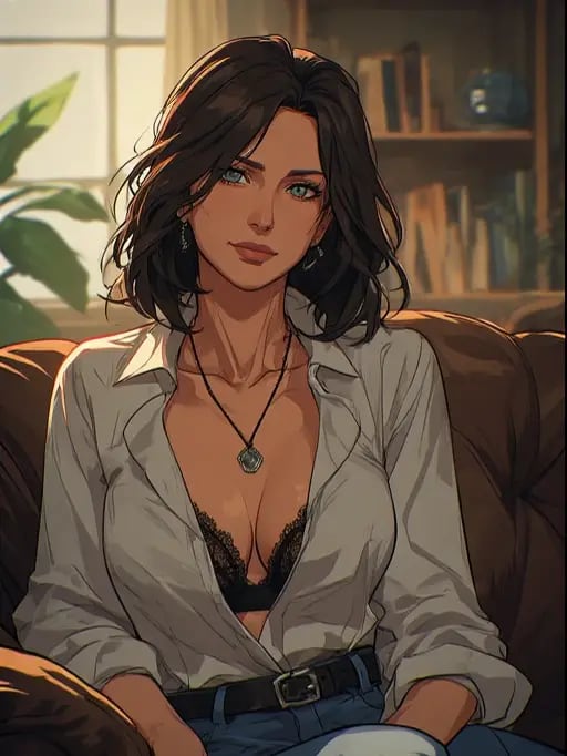 Chat with Evelyn (mature age Aunt), the  character AI chatbot