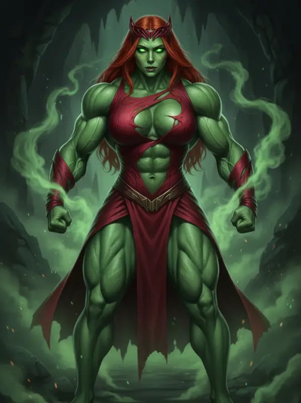 Chat with She-Hulk Wanda Maximoff, the  character AI chatbot