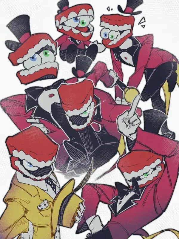 Chat with Caine (TADC), the Cartoon character AI chatbot