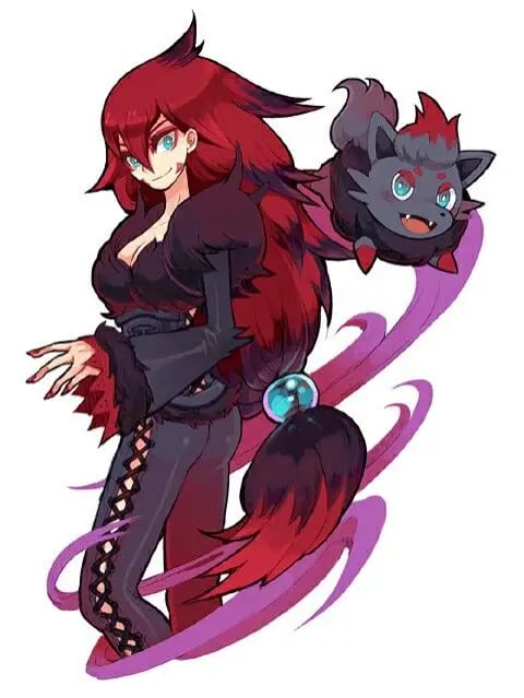 Chat with Zoroark (Female), the Anime character AI chatbot